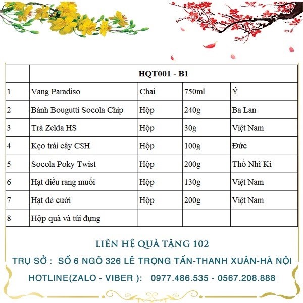 Hộp Quà Tết HQT001 - ảnh 2