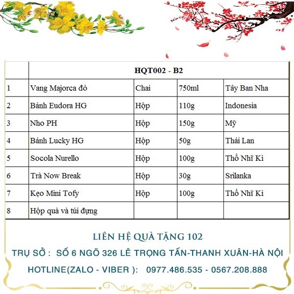 Hộp Quà Tết HQT002 - ảnh 2