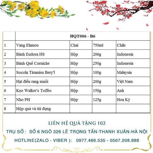 Hộp Quà Tết HQT006 - ảnh 2