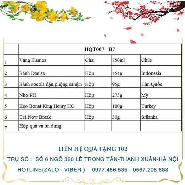 Hộp Quà Tết HQT007 - ảnh 2