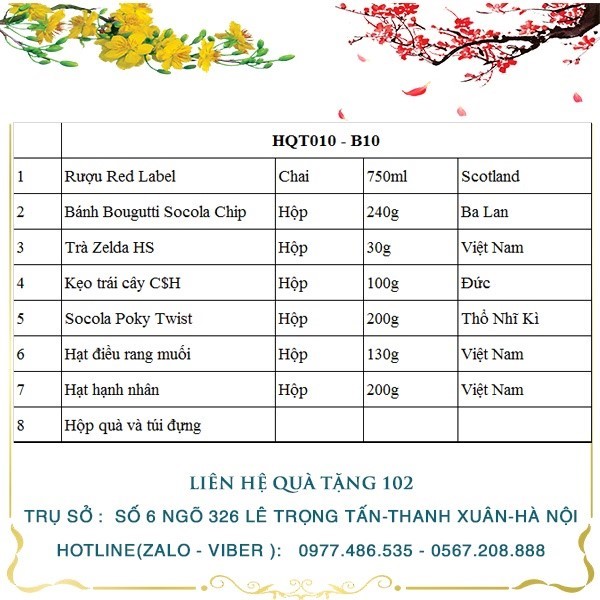 Hộp Quà Tết HQT010 - ảnh 2