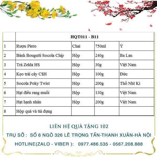 Hộp Quà Tết HQT011 - ảnh 2