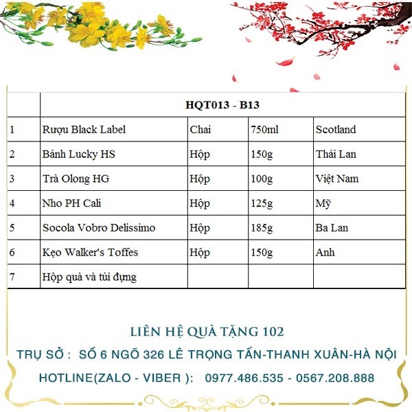 Hộp Quà Tết HQT013 - ảnh 2