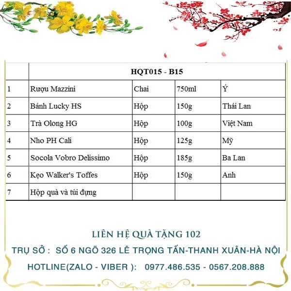 Hộp Quà Tết HQT015 - ảnh 2