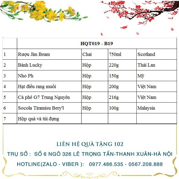 Hộp Quà Tết HQT019 - ảnh 2