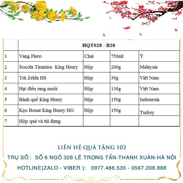 Hộp Quà Tết HQT028 - ảnh 2