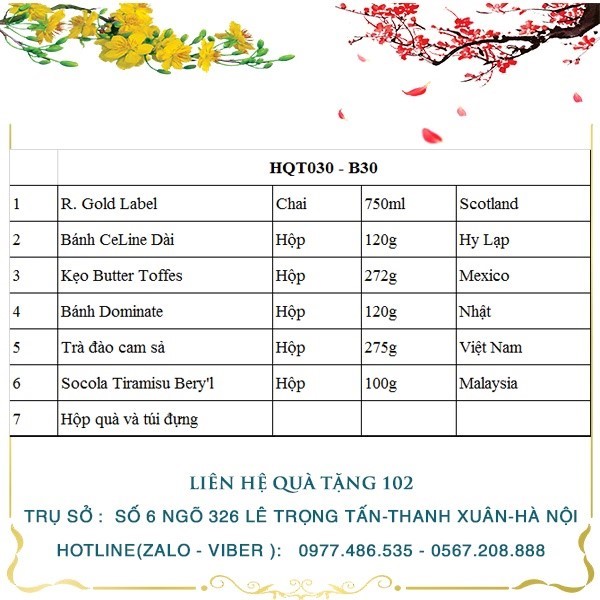 Hộp Quà Tết HQT030 - ảnh 2