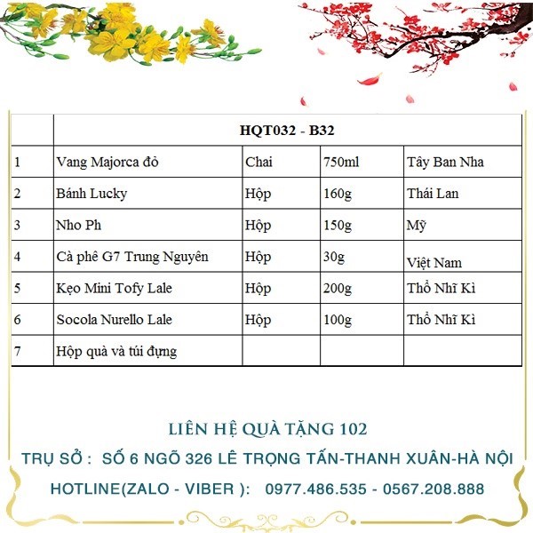 Hộp Quà Tết HQT032 - ảnh 2