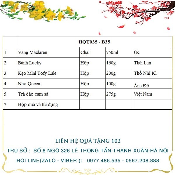 Hộp Quà Tết HQT035 - ảnh 2