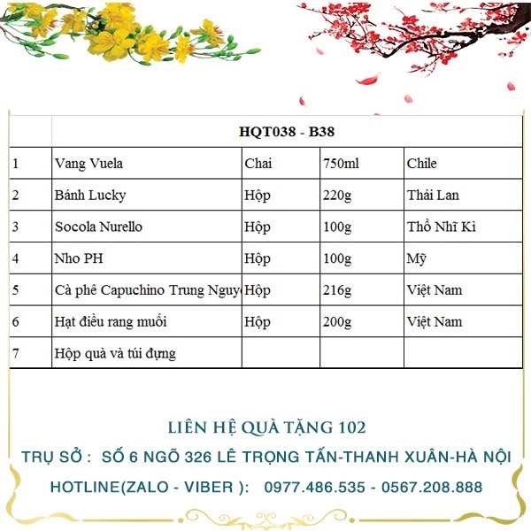 Hộp Quà Tết HQT038 - ảnh 2