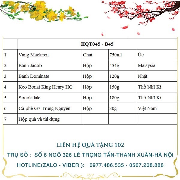 Hộp Quà Tết HQT045 - ảnh 2