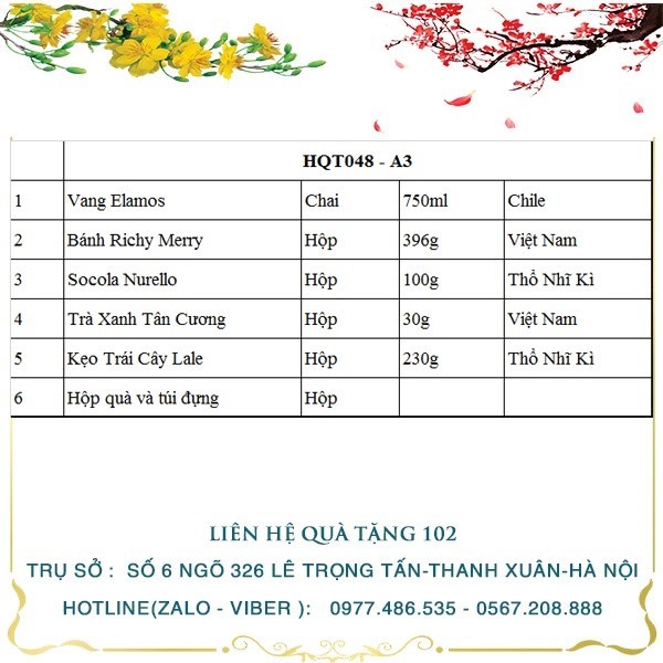 Hộp Quà Tết HQT048 - ảnh 2
