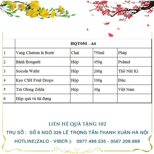 Hộp Quà Tết HQT050 - ảnh 2