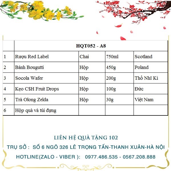 Hộp Quà Tết HQT052 - ảnh 2