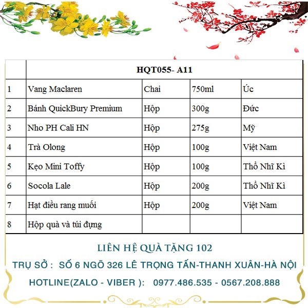 Hộp Quà Tết HQT055 - ảnh 2