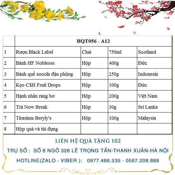 Hộp Quà Tết HQT056 - ảnh 2