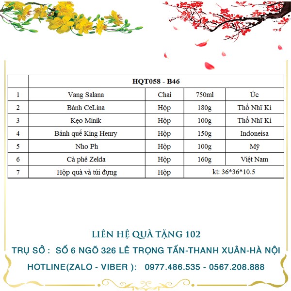 Hộp Quà Tết HQT058 - ảnh 2