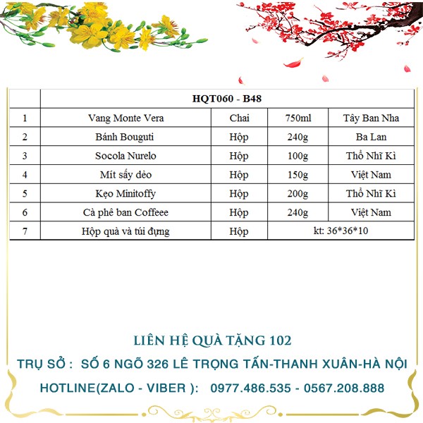 Hộp Quà Tết HQT060 - ảnh 2