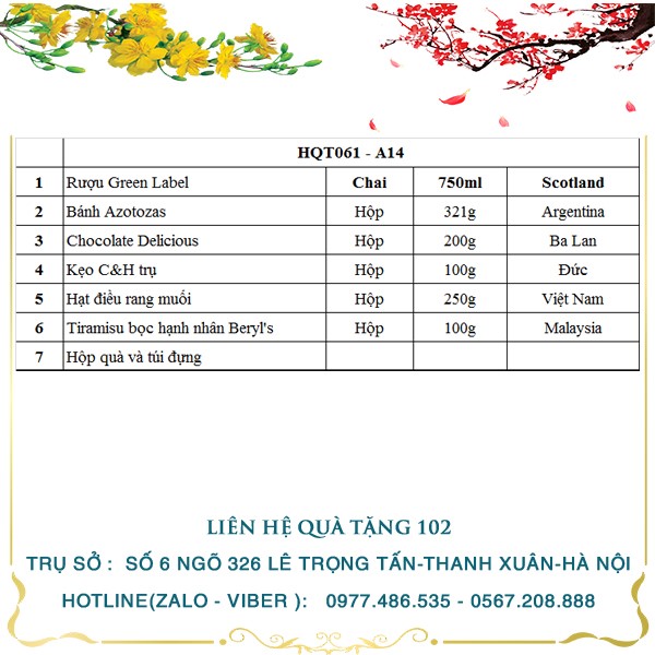 Hộp Quà Tết HQT061 - ảnh 2