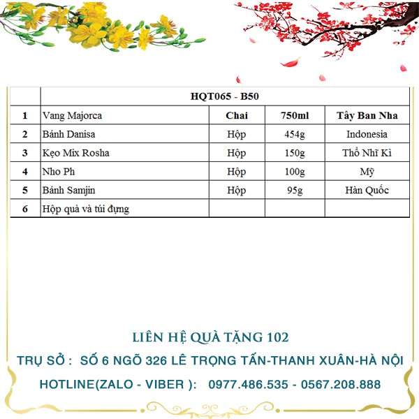 Hộp Quà Tết HQT065 - ảnh 2