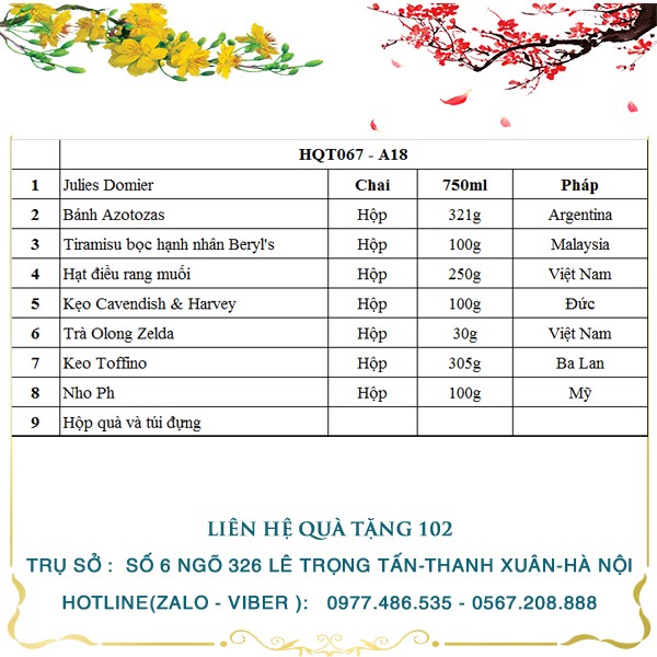 Hộp Quà Tết HQT067 - ảnh 2