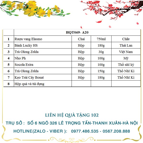 Hộp Quà Tết HQT069 - ảnh 2