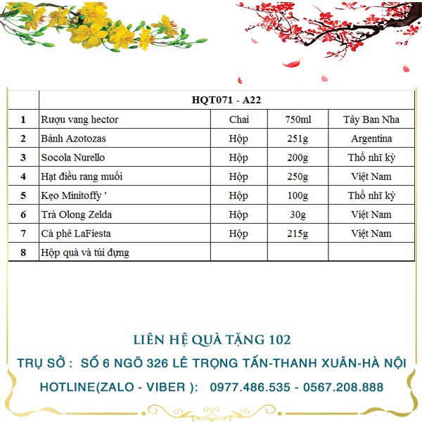 Hộp Quà Tết HQT071 - ảnh 2