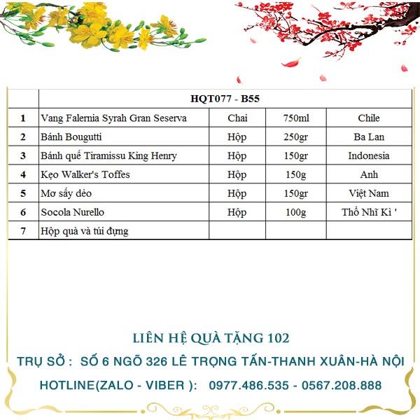 Hộp Quà Tết HQT077 - ảnh 2