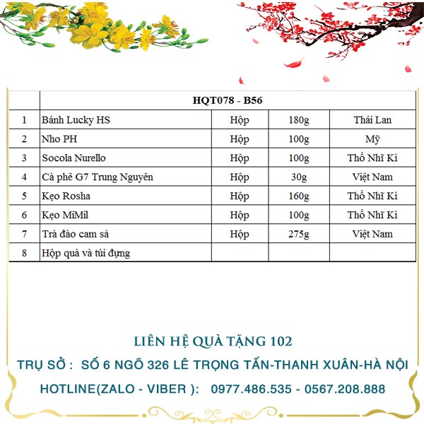 Hộp Quà Tết HQT078 - ảnh 2