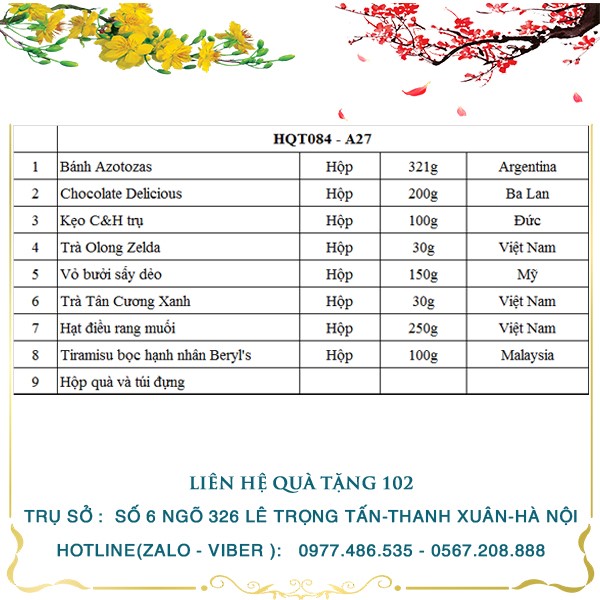 Hộp Quà Tết HQT084 - ảnh 2