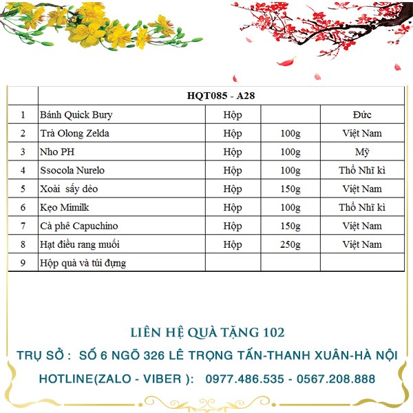 Hộp Quà Tết HQT085 - ảnh 2