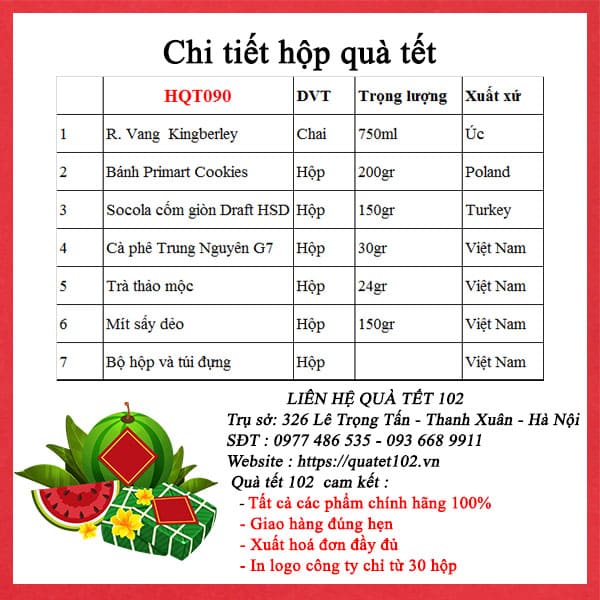 Hộp Quà Tết HQT090 - ảnh 3