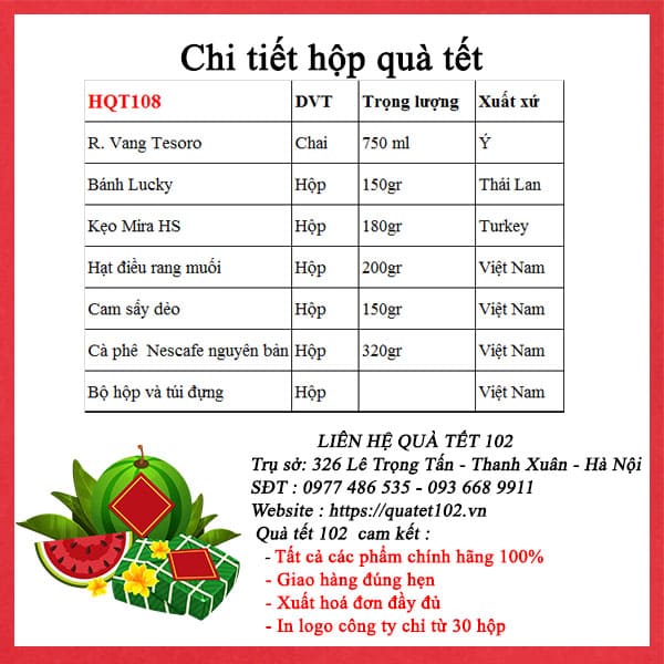 Hộp Quà Tết HQT108 - ảnh 3