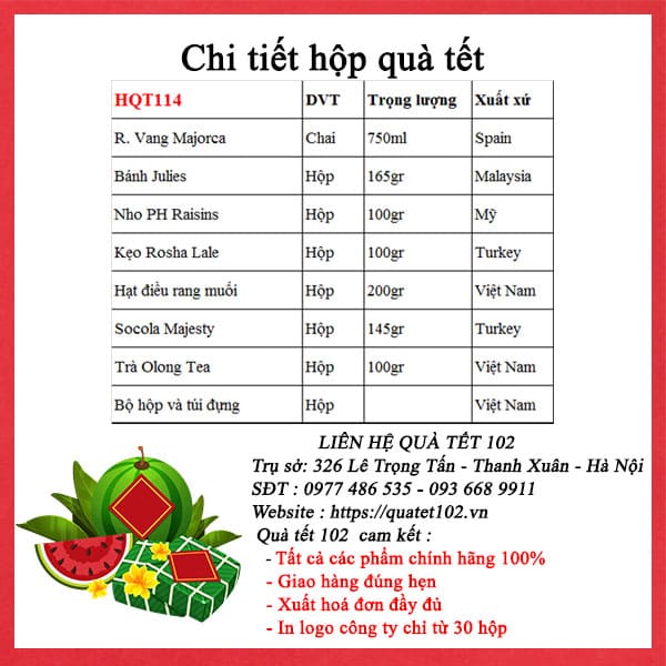 Hộp Quà Tết HQT114 - ảnh 3