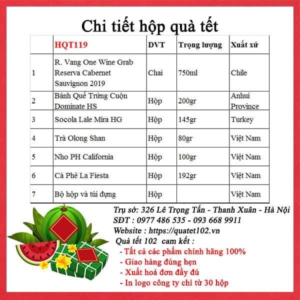 Hộp Quà Tết HQT119 - ảnh 3