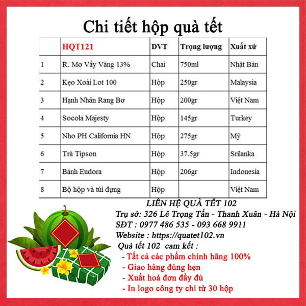 Hộp Quà Tết HQT121 - ảnh 3