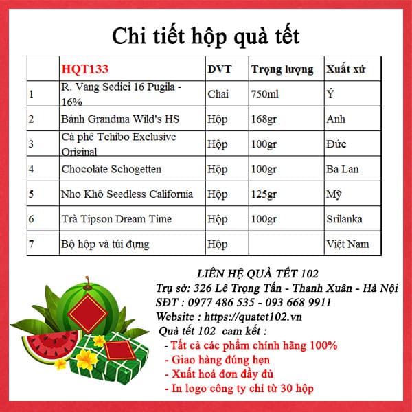Hộp Quà Tết HQT133 - ảnh 3