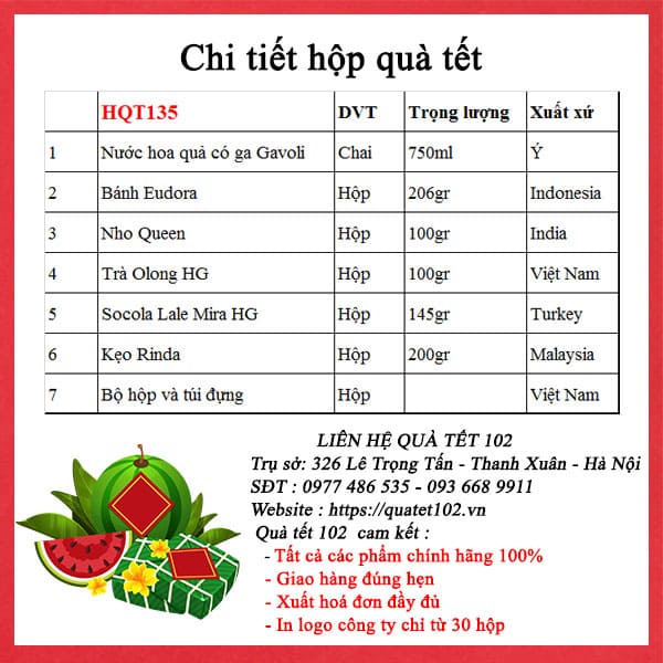 Hộp Quà Tết HQT135 - ảnh 3