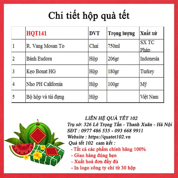 Hộp Quà Tết HQT141 - ảnh 3