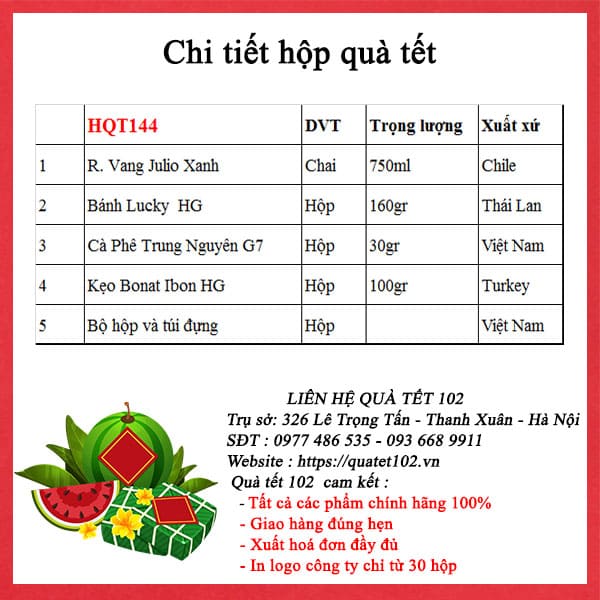 Hộp Quà Tết HQT144 - ảnh 3