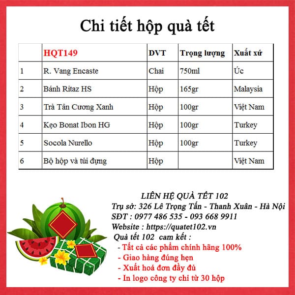 Hộp Quà Tết HQT149 - ảnh 3