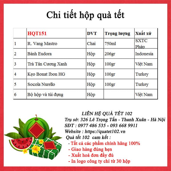 Hộp Quà Tết HQT151 - ảnh 3
