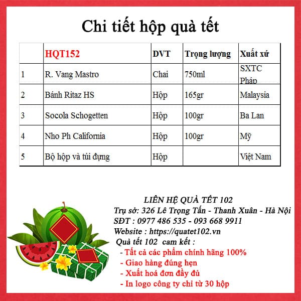 Hộp Quà Tết HQT152 - ảnh 3