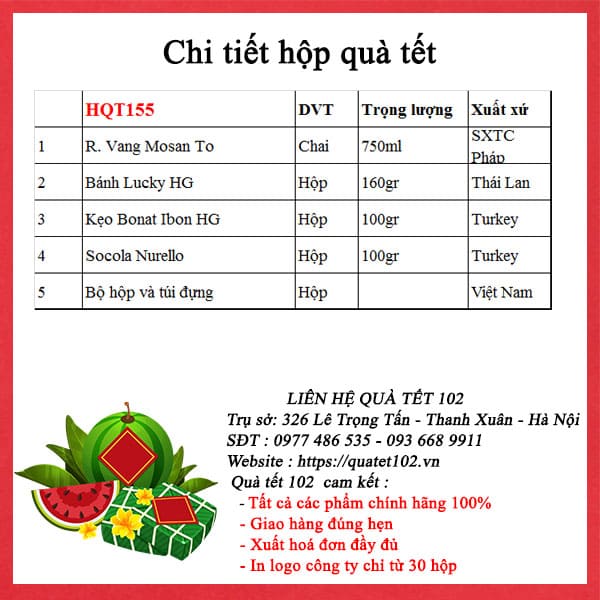Hộp Quà Tết HQT155 - ảnh 3