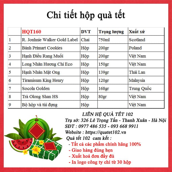 Hộp Quà Tết HQT160 - ảnh 3