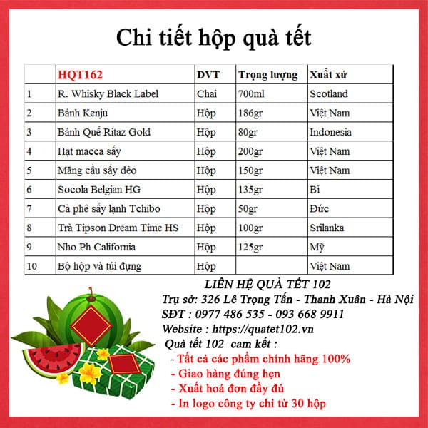 Hộp Quà Tết HQT162 - ảnh 3