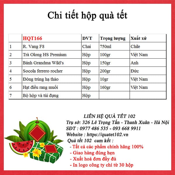 Hộp Quà Tết HQT166 - ảnh 3