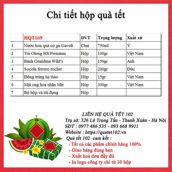 Hộp Quà Tết HQT169 - ảnh 3