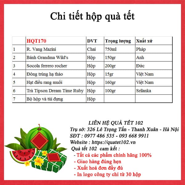 Hộp Quà Tết HQT170 - ảnh 3