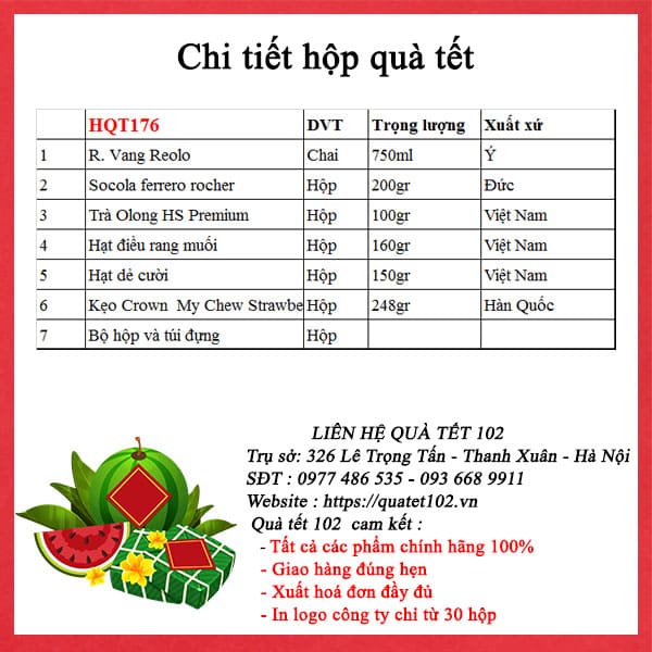 Hộp Quà Tết HQT176 - ảnh 3